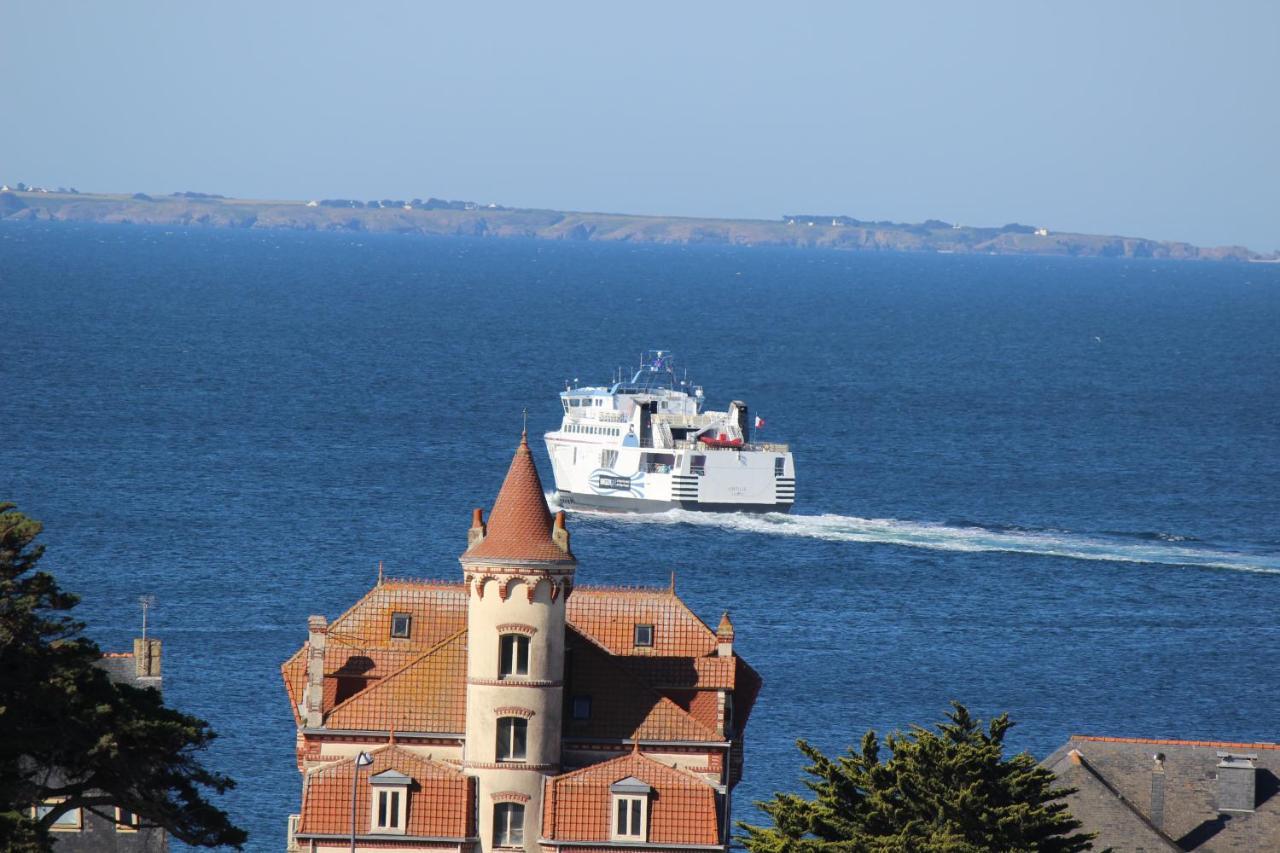 Appartement Vue Panoramique Mer, Pret De Velos, Wifi Quiberon Exterior photo
